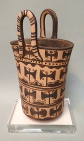Thomas Kotsigiannis Basket with vase with double pairs in zones
