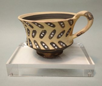 Thomas Kotsigiannis Miniature patterned one-handled cup