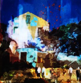 Βαγγέλης Αποστολίδης Colourful Village III (2018)
