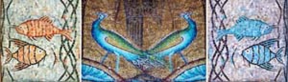 Βαγγέλης Αποστολίδης Mosaic Triptych