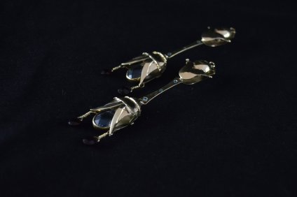 Iro Xenaki topaz earrings