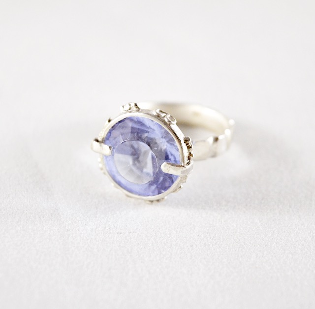 Iro Xenaki Blue Topaz ring