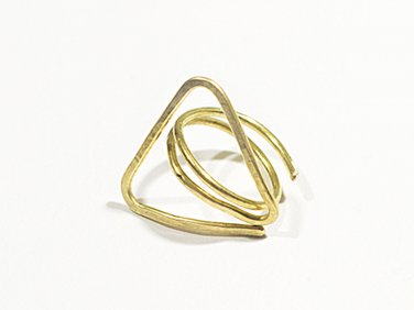 Evita Gavriil ''Triangle'' ring